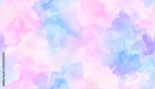Abstract Watercolor Pastel Background