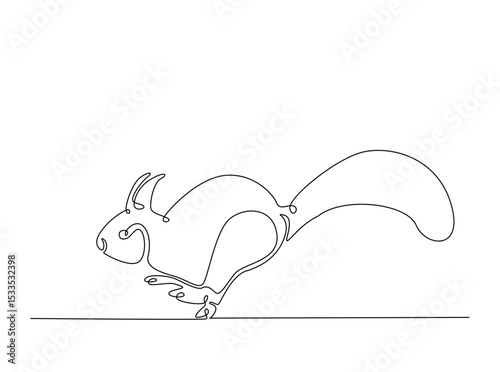 Cachalot or sperm whale single outline illustration. Continuous line art drawing of sperm whale.