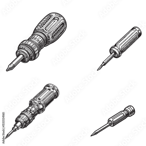 Screwdriver Silhouette