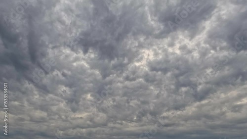 timelapse of the sky of cloudiness - dramatical bg with clouds