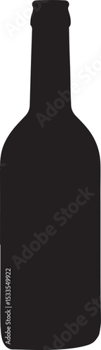 GLASS BOTTLE SILHOUETTE