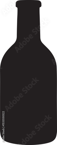 GLASS BOTTLE SILHOUETTE