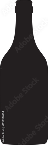 GLASS BOTTLE SILHOUETTE