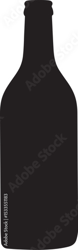 GLASS BOTTLE SILHOUETTE