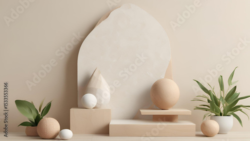white easter eggs in a vase
