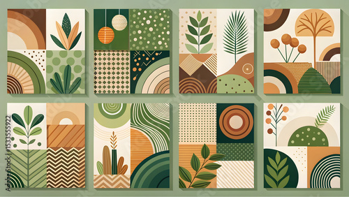 set of seamless patterns