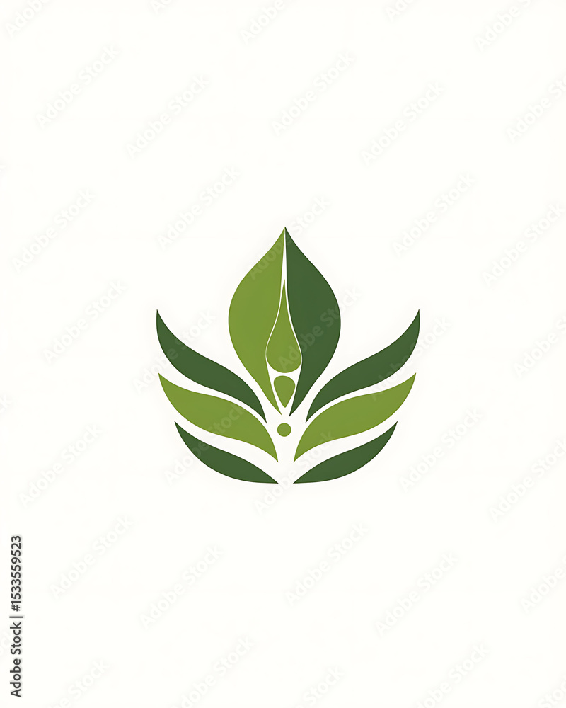 Naklejka premium Refreshing Green Tea Leaves and Brewed Drink: Natural, Healthy, and Antioxidant-Rich Beverage