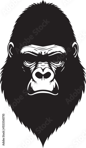 GORILLA SILHOUETTE