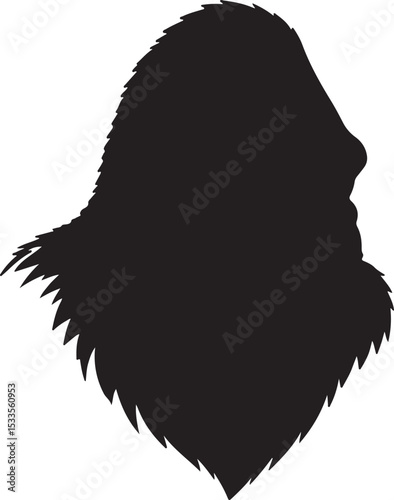 GORILLA SILHOUETTE