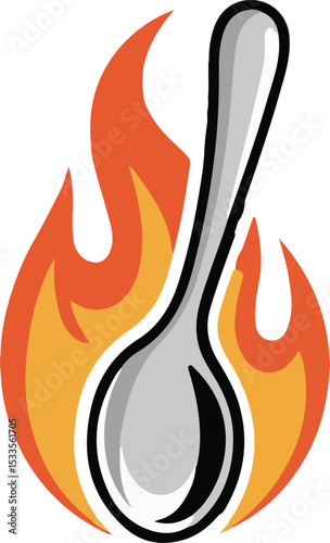 Burning Spoon