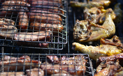 a wonderful barbecue for friends and family on holidays
