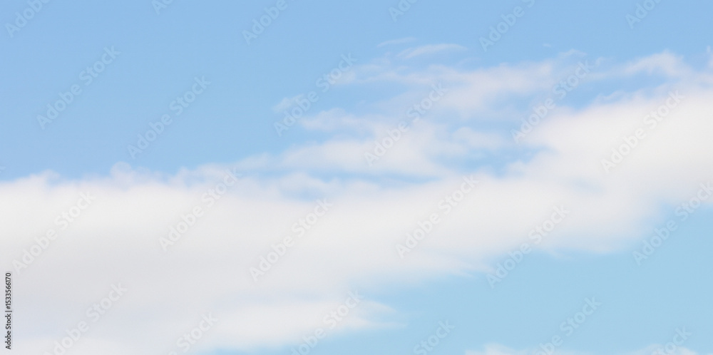 Naklejka premium Blue sky with white clouds.