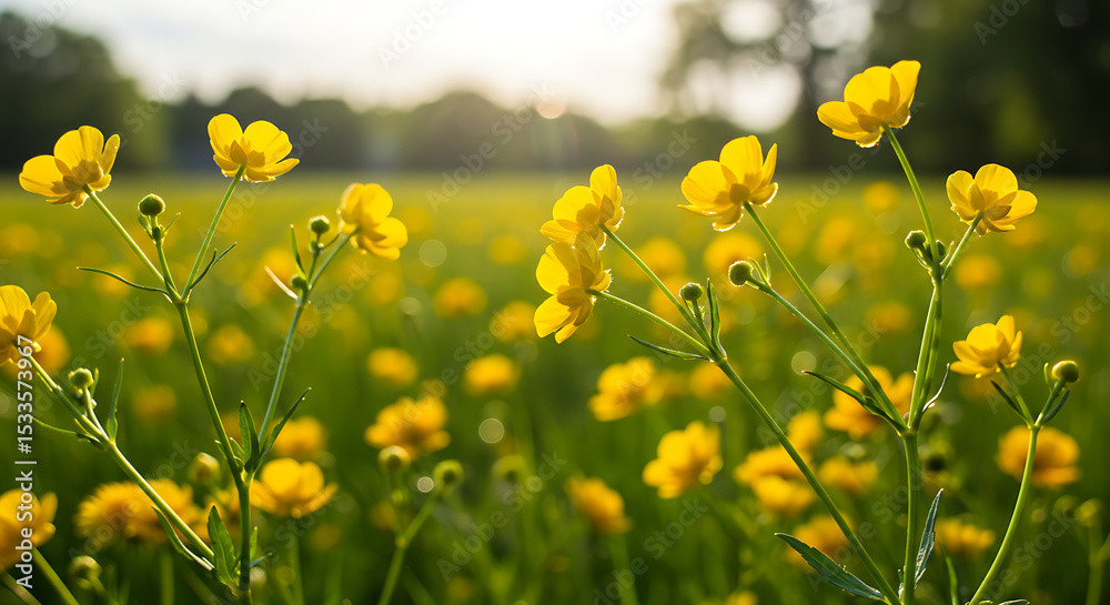 Fototapeta premium yellow daffodils in spring