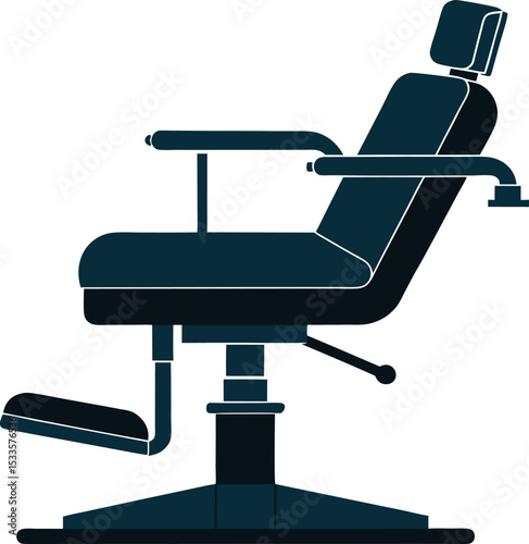 modern office chair isolated