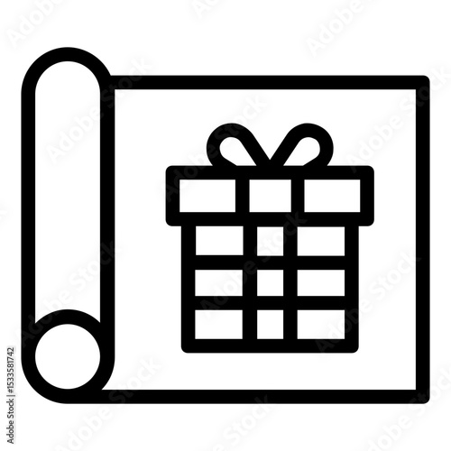 gift wrapping icon