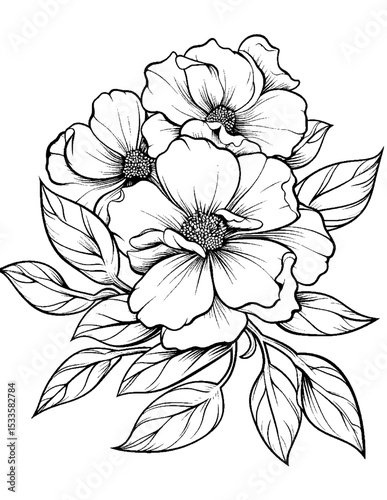 Black and white color pages