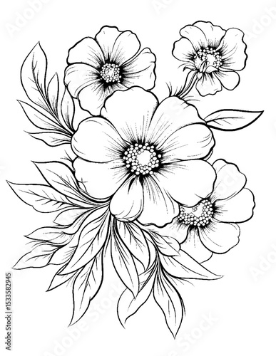 Black and white color pages