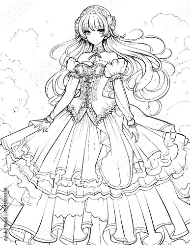 coloring pages illustration
