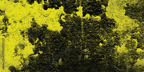 Abstract digital art design featuring a textured surface with yellow and dark gray tones creating a modern and artistic visual representation.