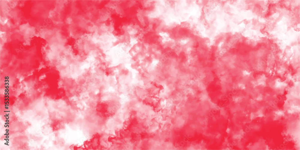 Fototapeta premium Abstract red and white watercolor background texture suitable for various design projects and creative concepts like valentine's day or blood donation.
