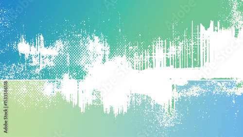 Abstract grunge textured gradient background with blue green and white for creative designs and modern visuals