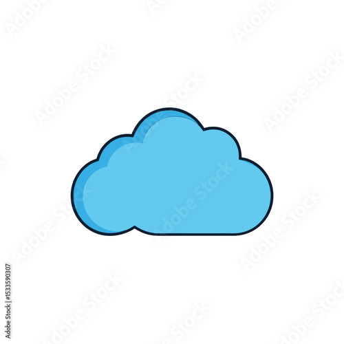 Cloud Icon (white background)
