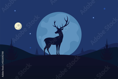 deer in the forest