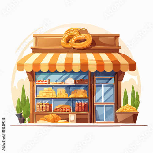 Charming Pastry Shop Delightful Treats and Sweet Delights
