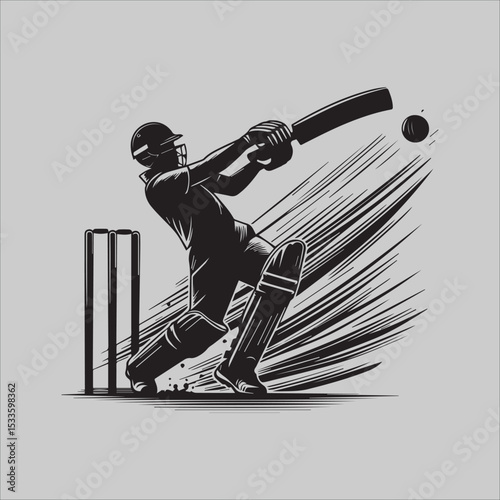 Cricket in Motion

