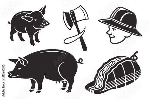 farm animals collection