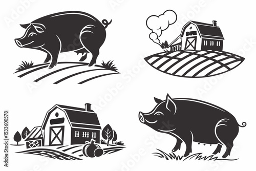 farm animals collection