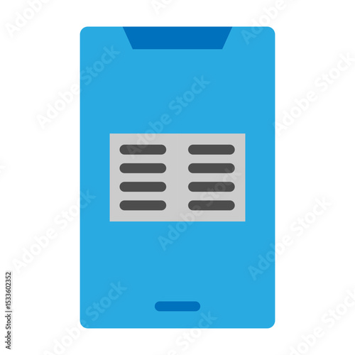 Online Learning Vector Flat Icon Design