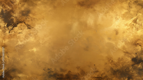Golden Silk and Metallic Texture Background – Luxurious Abstract Design