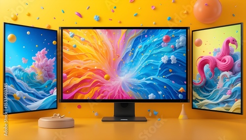 lcd monitor and computer monitor