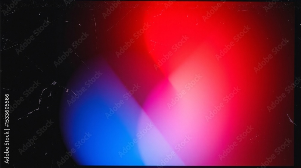 Obraz premium Abstract red blue gradient background texture overlay