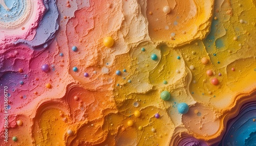 abstract background of colorful paint