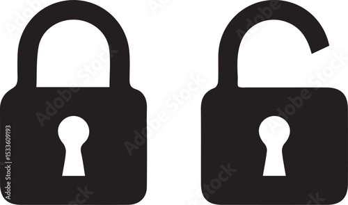 lock icon vector