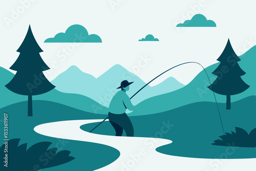 Serene Mountain Fishing A Peaceful Escape to Nature's Embrace
