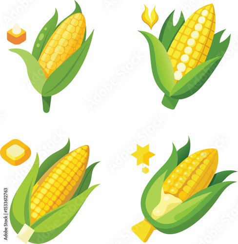 set of corns