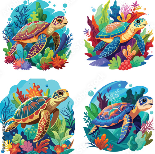 fish in the water