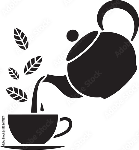teapot and cup