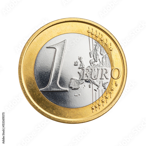 Untitled design - “Realistic One Euro Coin with Detailed Texture, Isolated on Transparent Background” 