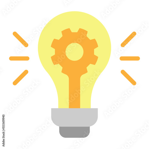 Aptitude Vector Flat Icon Design