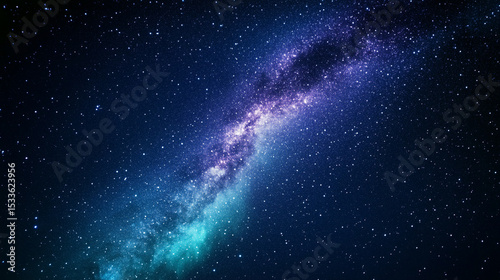 starry night sky nebula background, technology space with starry in the night sky, modern starry sky digital technology science concept abstract background.