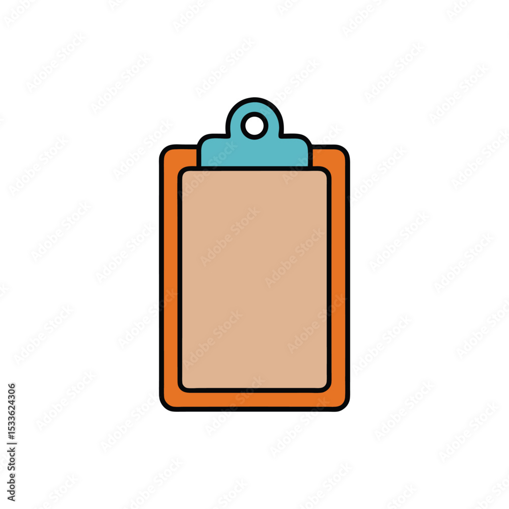Clipboard Icon (white background) Clipboard Icon (white background)