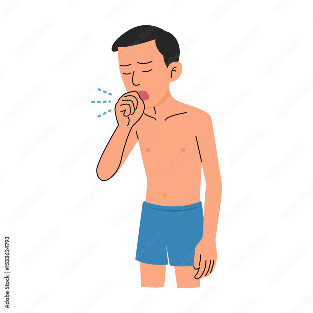 Fototapeta premium mycobacterium tuberculosis infection disease concept.