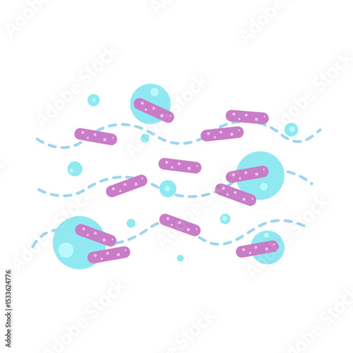 mycobacterium tuberculosis infection disease concept.