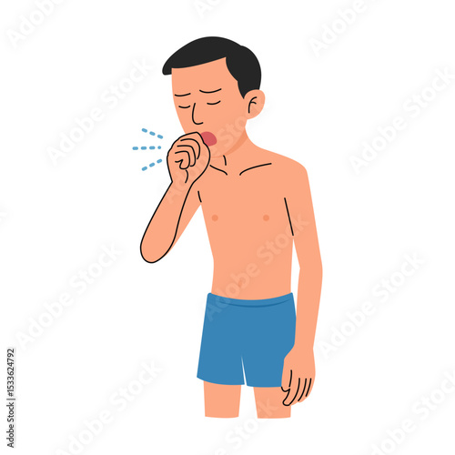 mycobacterium tuberculosis infection disease concept.