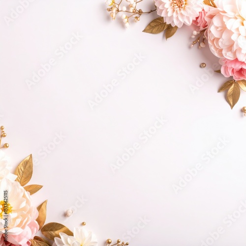 Elegant floral arrangement studio setting digital artwork soft lighting close-up beauty and inspiration