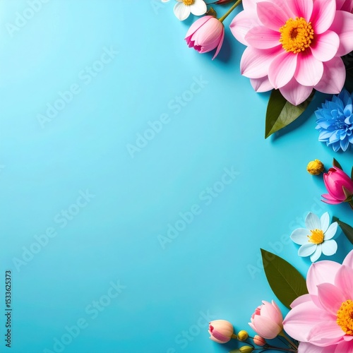 Vibrant floral arrangement studio photography bright background close-up nature's beauty